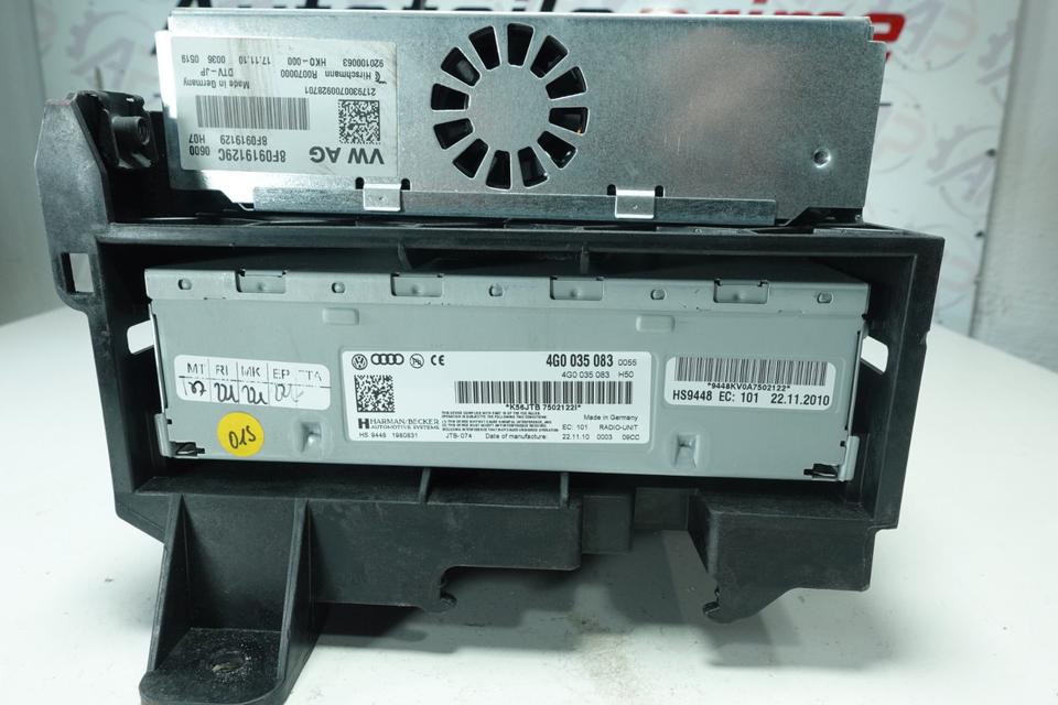 Audi A4 B8 Radioeinheit 4G0035083 TV-Tuner 8F0919129C Halter M11 – Bild 10