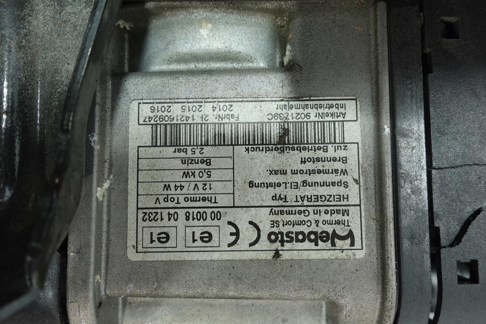 Sharan Seat Alhambra Webasto Standheizung Benzin Thermo Top N07 – Bild 6