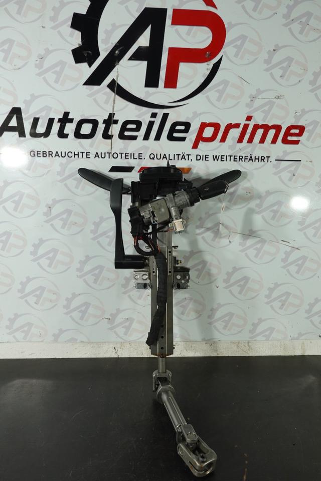 VW Polo 6R Lenksäule komplett Zündschloss Lenkstockschalter M24 – Bild 6