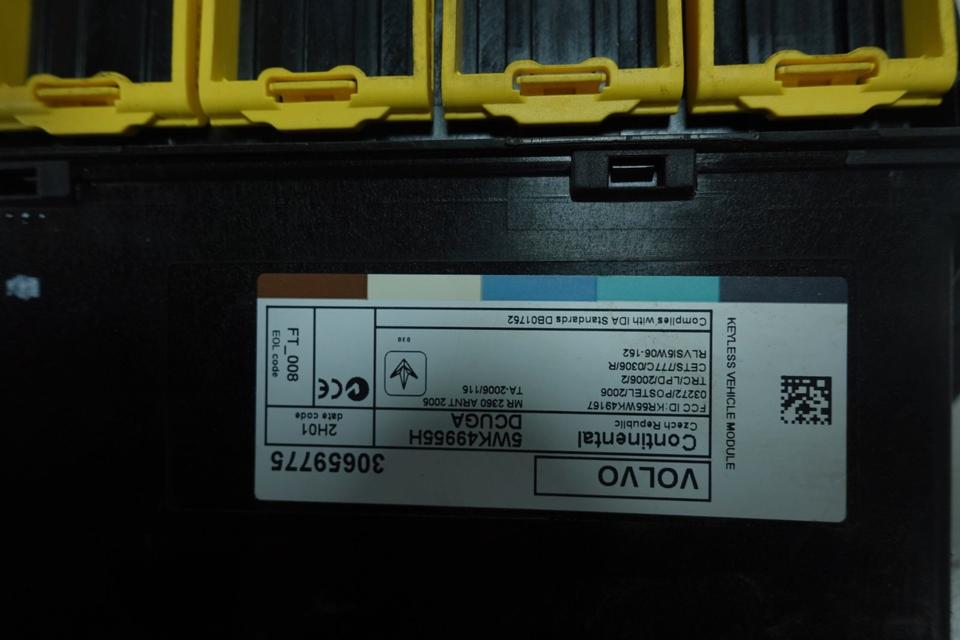 Volvo V60 Keyless Steuergerät 30659775 Continental M33 – Bild 5