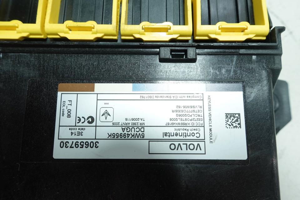 Volvo V60 I FW Keyless Steuergerät 30659730 5WK49955K M35 – Bild 5