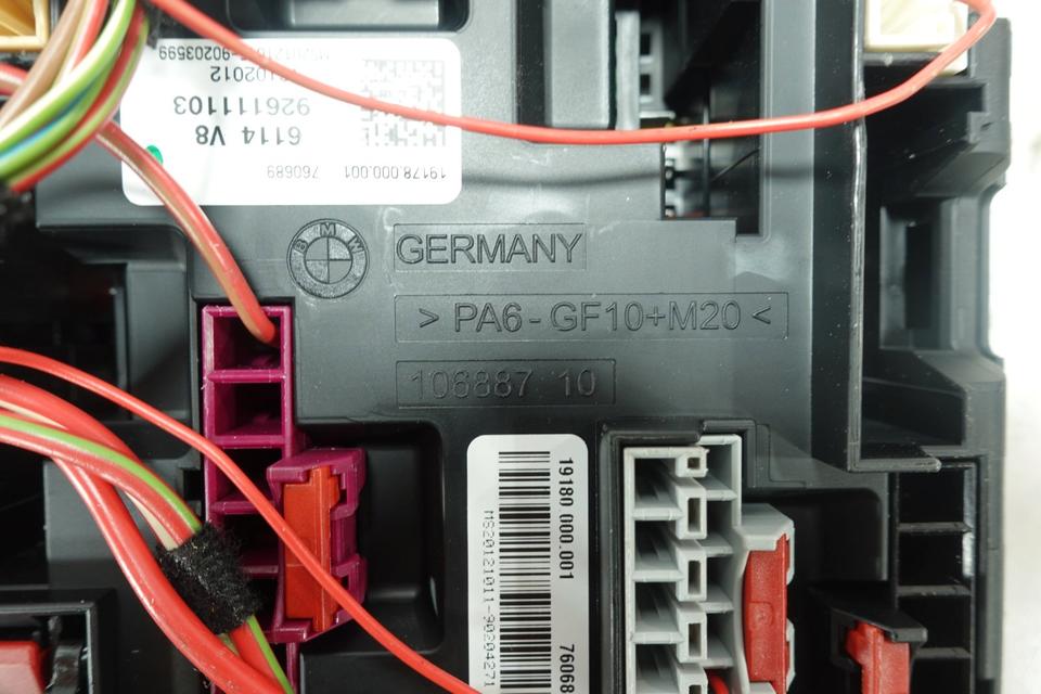 BMW 1er F20 Sicherungskasten 92611103 M01 – Bild 5