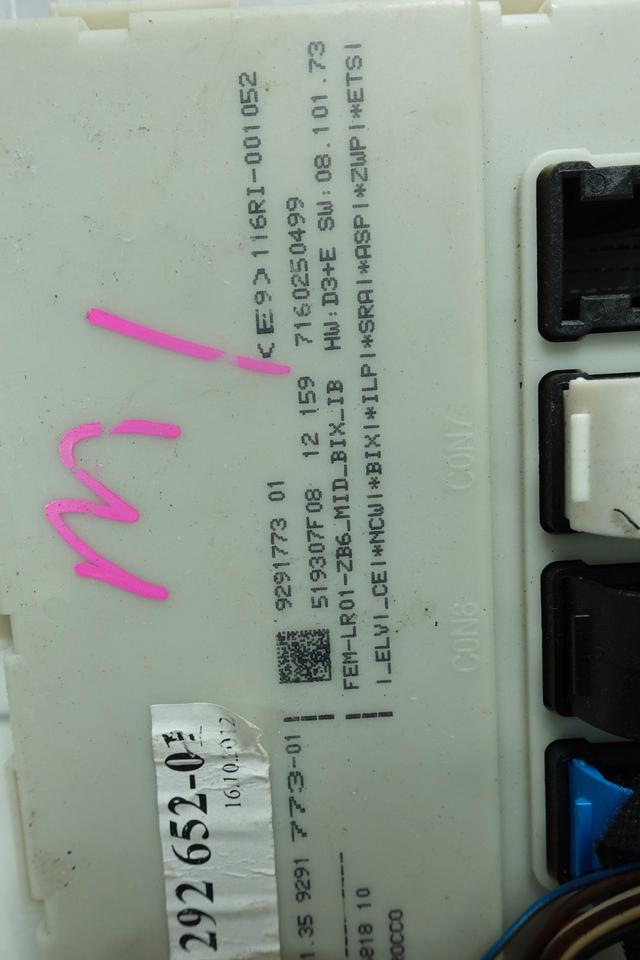 BMW 1er F20 FEM Steuergerät 9292652 9291773 M01 – Bild 5