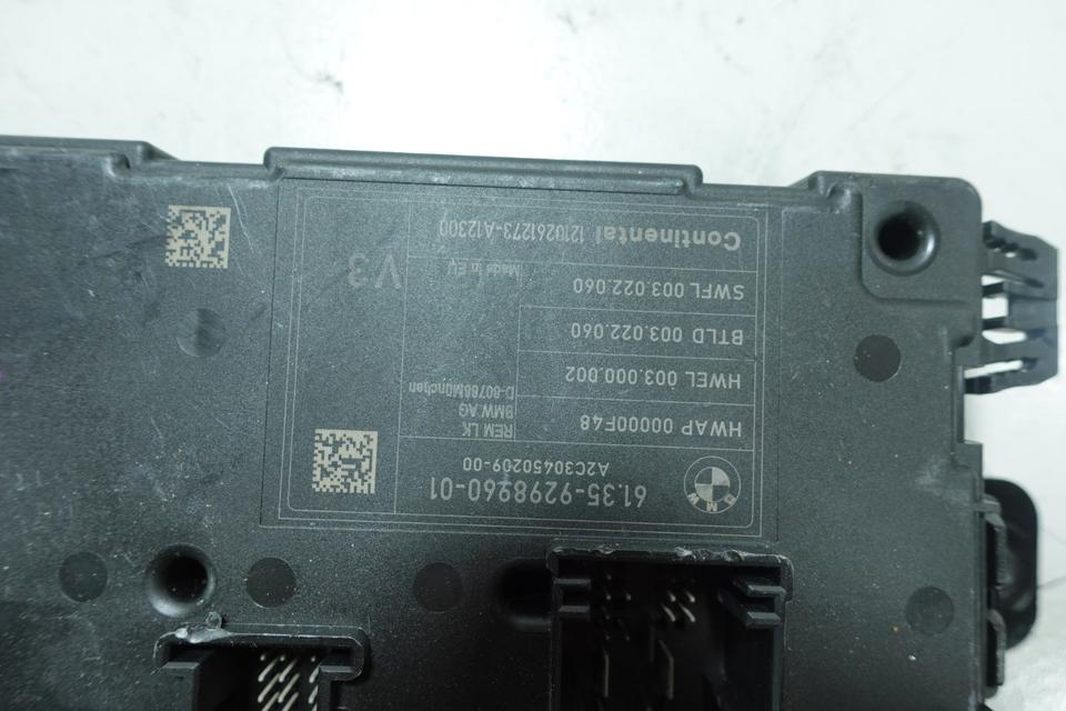 BMW 1er F20 REM Steuergerät 9298960-01 M01 – Bild 7